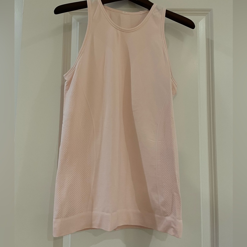Lululemon For the Chill of It pink tank size 2